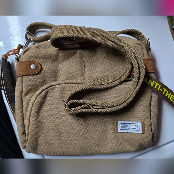 Travelon Heritage Crossbody Anti-Theft Messenger Bag New With Tags - Picture 11 of 13